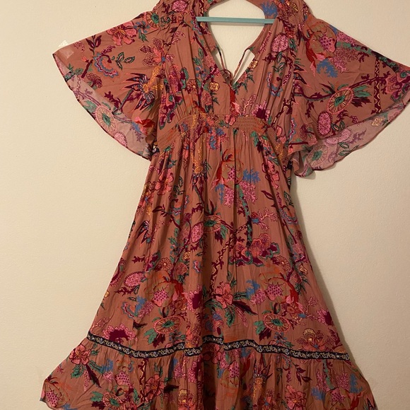 ✨NWT ANTHROPOLOGIE BEAUTIFUL FLORAL MAXI DRESS SIZE M I’ll take a decent offer✨ - Picture 11 of 13
